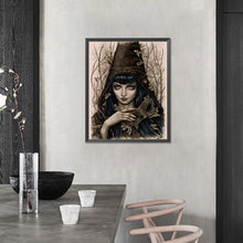 Load image into Gallery viewer, AB Diamond Painting - Full Round - Mysterious girl (40*50CM)