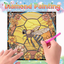 Load image into Gallery viewer, Stained Glass Animal DIY Creative Mosaic Sticker Craft Diamond Painting Sticker