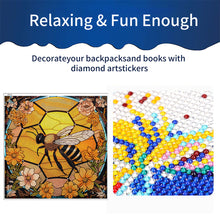 Load image into Gallery viewer, Stained Glass Animal DIY Creative Mosaic Sticker Craft Diamond Painting Sticker