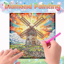 Load image into Gallery viewer, Stained Glass Animal DIY Creative Mosaic Sticker Craft Diamond Painting Sticker