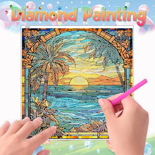 Load image into Gallery viewer, Stained Glass Animal DIY Creative Mosaic Sticker Craft Diamond Painting Sticker