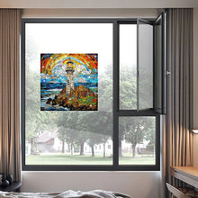 Load image into Gallery viewer, Stained Glass Animal DIY Creative Mosaic Sticker Craft Diamond Painting Sticker