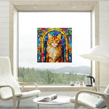 Load image into Gallery viewer, Stained Glass Animal DIY Creative Mosaic Sticker Craft Diamond Painting Sticker