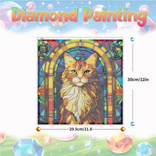 Load image into Gallery viewer, Stained Glass Animal DIY Creative Mosaic Sticker Craft Diamond Painting Sticker