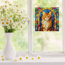 Load image into Gallery viewer, Stained Glass Animal DIY Creative Mosaic Sticker Craft Diamond Painting Sticker