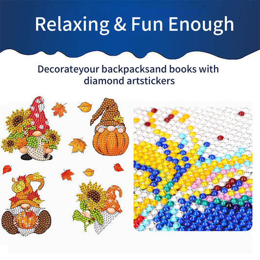Diamond Painting Sticker Goblin Rhinestone Stickers for Boy Girls Kid Gift