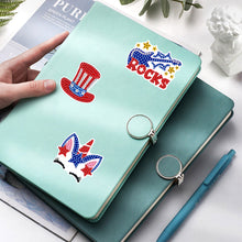 Load image into Gallery viewer, 12/16Pcs Independence Day Elements Diamond Painting Sticker Rhinestone Stickers