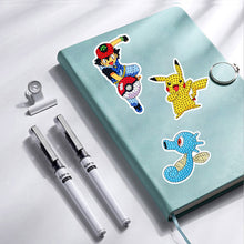 Load image into Gallery viewer, 23Pcs Pokémon Cartoon Diamond Painting Sticker Animal Gem Paint by Numbers Diamonds Arts