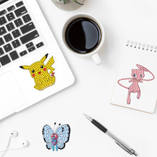Load image into Gallery viewer, 23Pcs Pokémon Cartoon Diamond Painting Sticker Animal Gem Paint by Numbers Diamonds Arts