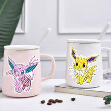 Load image into Gallery viewer, 9/12Pcs Pikachu Pokémon Diamond Painting Sticker Cartoon Animal Diamonds Mosaic Stickers