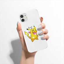Load image into Gallery viewer, 16/27Pcs Pikachu Pokémon Diamond Painting Sticker Cartoon Animal Crystal Diamond Sticker