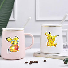 Load image into Gallery viewer, 16/27Pcs Pikachu Pokémon Diamond Painting Sticker Cartoon Animal Crystal Diamond Sticker