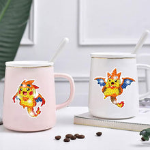 Load image into Gallery viewer, 16/27Pcs Pikachu Pokémon Diamond Painting Sticker Cartoon Animal Crystal Diamond Sticker