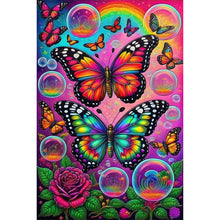 Load image into Gallery viewer, AB Diamond Painting - Full Square - Butterfly (40*60CM)