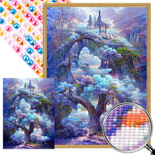 Load image into Gallery viewer, AB Diamond Painting - Full Round - purple tree (40*55CM)