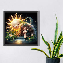 Load image into Gallery viewer, AB Diamond Painting - Full Square - sleep baby (40*40CM)