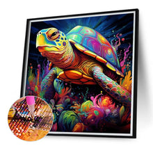 Load image into Gallery viewer, Diamond Painting - Full Round - Painted turtle (40*40CM)