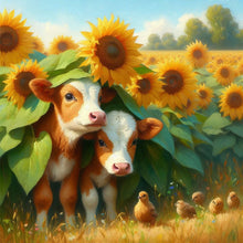 Load image into Gallery viewer, AB Diamond Painting - Full Square - Animal series (40*40CM)
