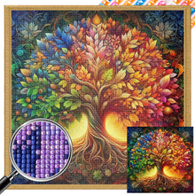 Load image into Gallery viewer, AB Diamond Painting - Full Square - lucky tree (40*40CM)