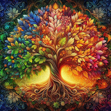 Load image into Gallery viewer, AB Diamond Painting - Full Square - lucky tree (40*40CM)