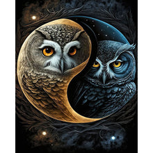 Load image into Gallery viewer, AB Diamond Painting - Full Square - owl (40*50CM)