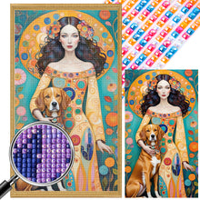 Load image into Gallery viewer, AB Diamond Painting - Full Square - woman (40*70CM)