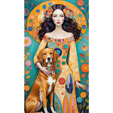 Load image into Gallery viewer, AB Diamond Painting - Full Square - woman (40*70CM)