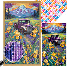 Load image into Gallery viewer, AB Diamond Painting - Full Square - Driving outing (40*70CM)