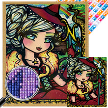 Load image into Gallery viewer, AB Diamond Painting - Full Square - girl (40*50CM)