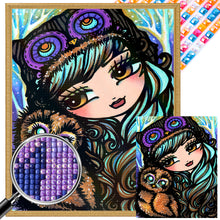 Load image into Gallery viewer, AB Diamond Painting - Full Square - girl (40*50CM)