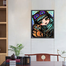 Load image into Gallery viewer, AB Diamond Painting - Full Square - girl (40*50CM)