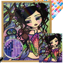 Load image into Gallery viewer, AB Diamond Painting - Full Square - girl (40*50CM)