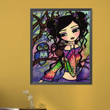 Load image into Gallery viewer, AB Diamond Painting - Full Square - girl (40*50CM)