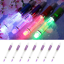 Load image into Gallery viewer, 13cm Diamond Painting Pen with 6 Tips LED Light Diamond Art Pen Kit (Purple)