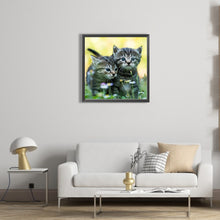 Load image into Gallery viewer, Diamond Painting - Full Square - cat cat (40*40CM)