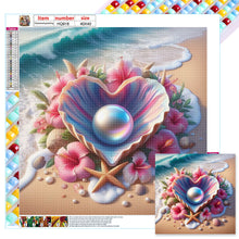 Load image into Gallery viewer, Diamond Painting - Full Square - seaside shells (40*40CM)