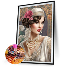 Load image into Gallery viewer, AB Diamond Painting - Full Round - lady (40*60CM)
