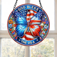 Load image into Gallery viewer, Animal Suncatcher Butterfly Crystal Painting Ornaments for Home Window Wall