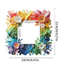 Load image into Gallery viewer, Special Shape Floral Diamond Painting Photo Frame Kits Bedroom Table Decor