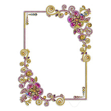 Load image into Gallery viewer, Special Shape Floral Diamond Painting Photo Frame Kits Bedroom Table Decor
