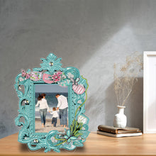 Load image into Gallery viewer, Special Shape Floral Diamond Painting Photo Frame Kits Bedroom Table Decor