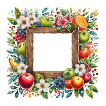 Load image into Gallery viewer, Special Shape Floral Diamond Painting Photo Frame Kits Bedroom Table Decor