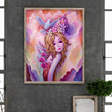 Load image into Gallery viewer, Diamond Painting - Full Round - girl (40*50CM)