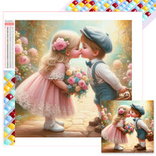 Load image into Gallery viewer, Diamond Painting - Full Square - kiss (30*30CM)