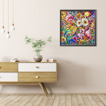 Load image into Gallery viewer, AB Diamond Painting - Full Round - colorful flowers (40*40CM)