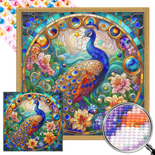 Load image into Gallery viewer, AB Diamond Painting - Full Round - Peacock (40*40CM)