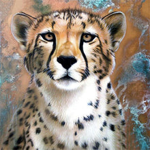 Load image into Gallery viewer, Diamond Painting - Full Round - casual leopard (40*40CM)