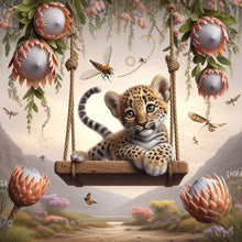 Load image into Gallery viewer, Diamond Painting - Full Round - Leisure leopard (40*40CM)