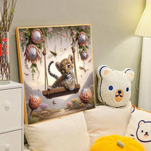 Load image into Gallery viewer, Diamond Painting - Full Round - Leisure leopard (40*40CM)