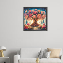 Load image into Gallery viewer, AB Diamond Painting - Full Round - fantasy flower tree (40*40CM)